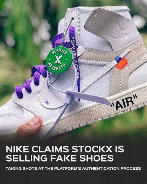 can stockx sell fake shoes|nike stockx lawsuit.